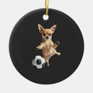 Chihuahua  ceramic ornament