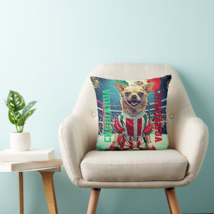 CHIHUAHUA CHAMPION THROW PILLOW