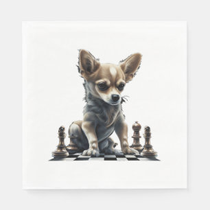 Chihuahua  Chess  Chess Player  Board  Queen   Napkin