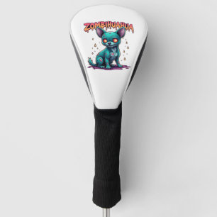 Chihuahua Chi Chichi Chiwawa Zombie Dog Halloween Golf Head Cover