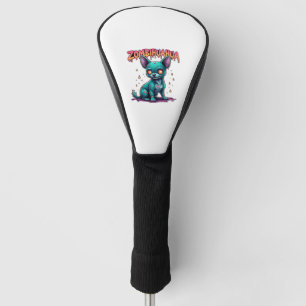 Chihuahua Chi Chichi Chiwawa Zombie Dog Halloween  Golf Head Cover
