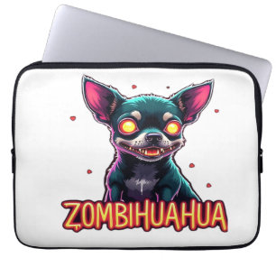 Chihuahua Chi Chichi Chiwawa Zombie Dog Halloween Laptop Sleeve