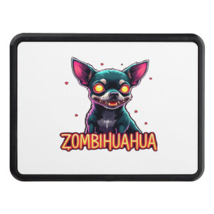 Chihuahua Chi Chichi Chiwawa Zombie Dog Halloween  Trailer Hitch Cover