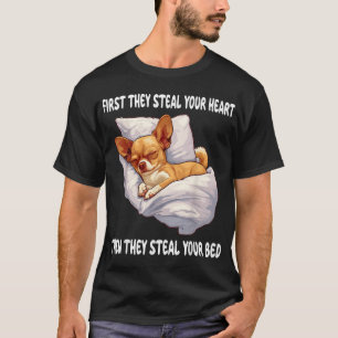 Chihuahua Chiwawa Sleeping Pajamas Nightgown T-Shirt