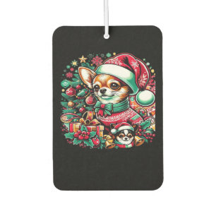 Chihuahua Christmas Cheer! Classic T-Shirt Air Freshener