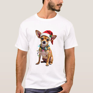 Chihuahua Christmas Santa Ugly Sweater Dog Lover X