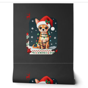 Chihuahua Christmas Santa Ugly Sweater Dog Lover X Wallpaper