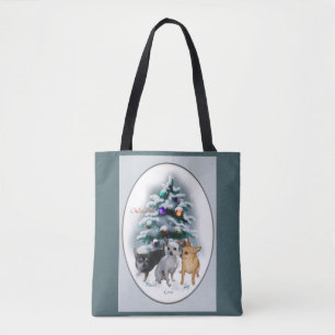 Chihuahua Christmas Tote Bag