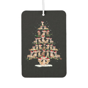 Chihuahua Christmas Tree Funny Tee Xmas Chihuahua  Air Freshener