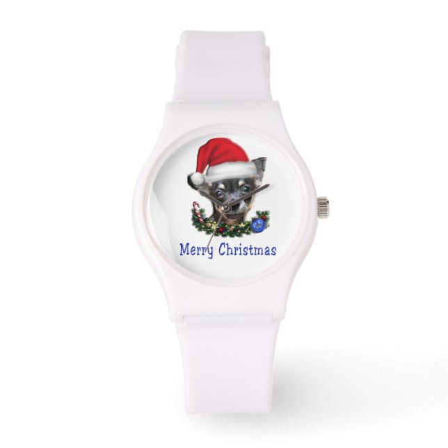 Chihuahua Christmas Watch (Front)