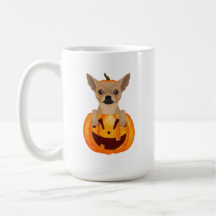 Chihuahua Citrouille de café Mug