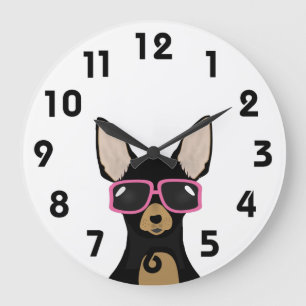 Chihuahua Clock