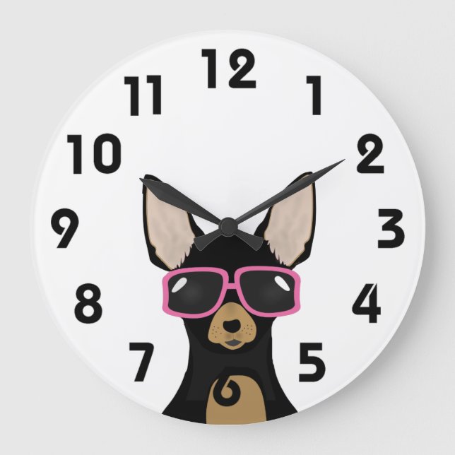 Chihuahua Clock (Front)