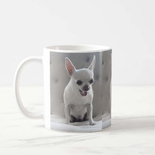 Chihuahua Coffee Mug Add Your Photo (Left)