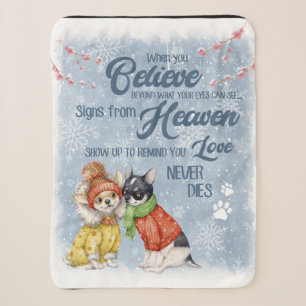 Chihuahua - Cute Puppy Christmas Gift, Sherpa Blanket