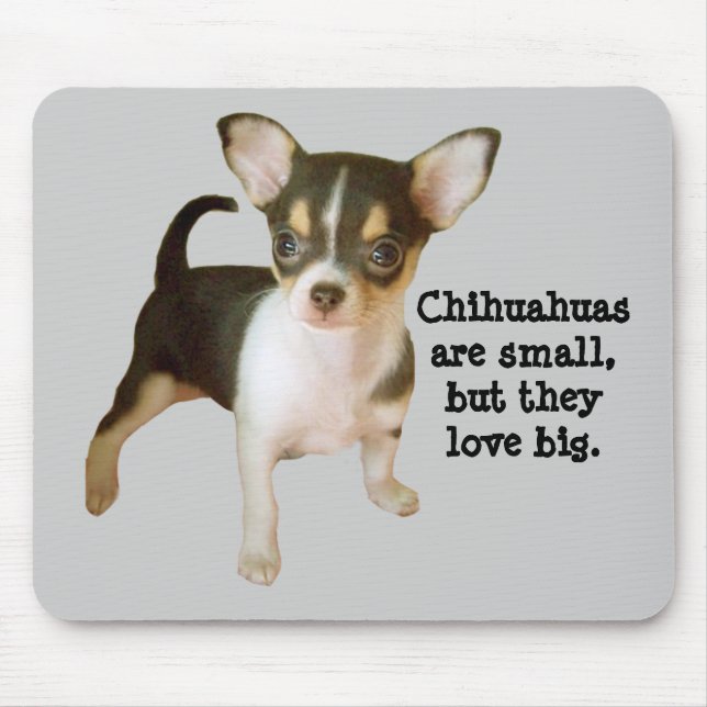 Chihuahua Cutie Mousepad (Front)