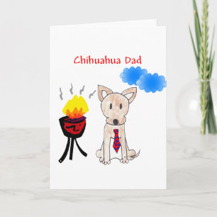 Chihuahua Dad Card