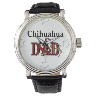 Chihuahua Dad Gifts Watch