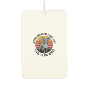 Chihuahua Dad Shirt Vintage Engraving Dog Lover De Air Freshener