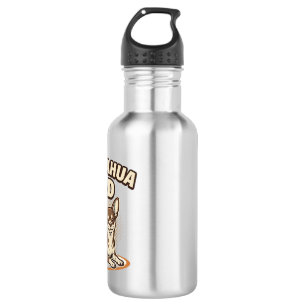 Chihuahua Dad Vintage Engraving Dog Lover Design_1 532 Ml Water Bottle