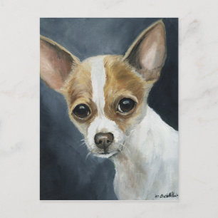 "Chihuahua" Dog Art Postcard