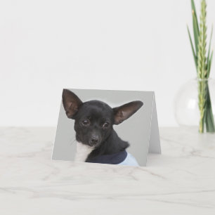Chihuahua Dog Blank Note Card