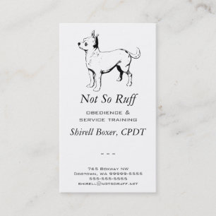 Chihuahua Dog Business Card