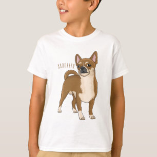 Chihuahua dog cartoon illustration  T-Shirt