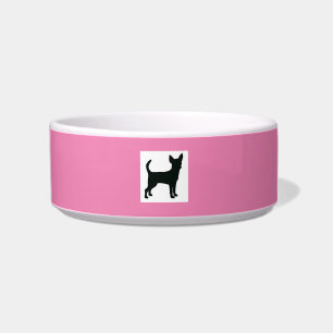 Chihuahua dog ceramic bowl. bowl