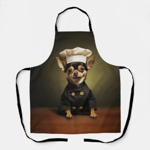 Chihuahua Dog Chef Apron
