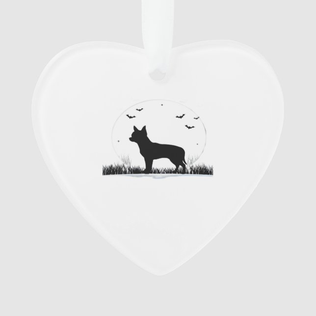 Chihuahua Dog � Halloween Moon Silhouette Classic  (devant)