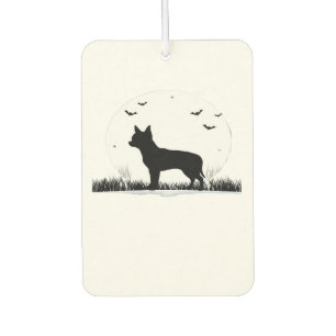 Chihuahua Dog � Halloween Moon Silhouette Classic  Air Freshener