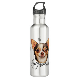 Chihuahua Dog Mom  710 Ml Water Bottle