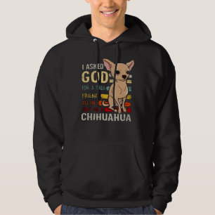 Chihuahua Dog Mom Dad Cute Funny Hoodie