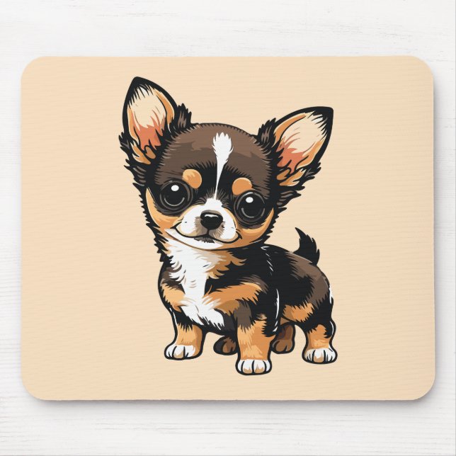 Chihuahua Dog  Mouse Pad (Front)