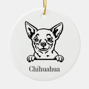 Chihuahua dog ornament