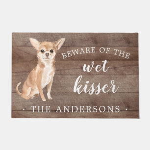 Chihuahua Dog Personalized Door Mat
