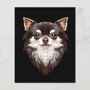 Chihuahua Dog Portrait_Dog Lover Flyer