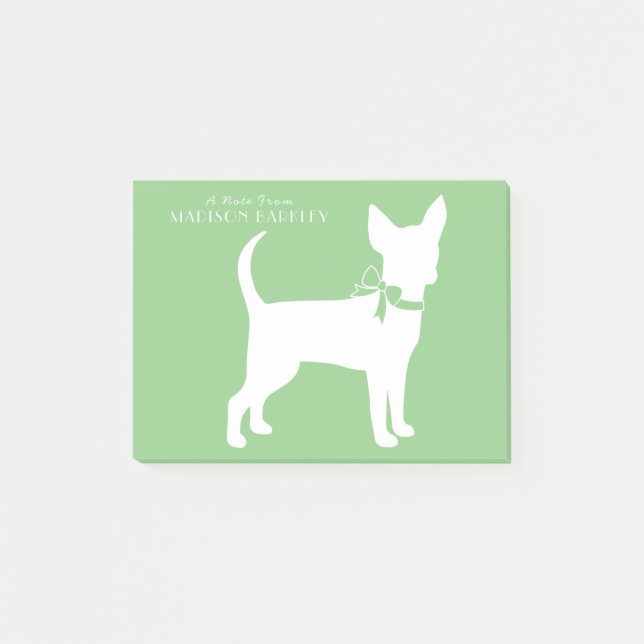 Chihuahua Dog Puppy Post-it Notes (Front)
