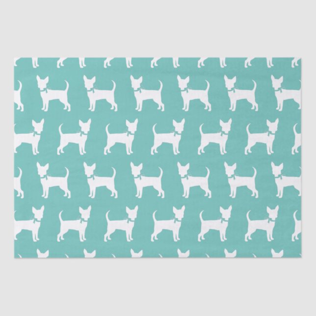 Chihuahua Dog Puppy Tissue Paper (Front)