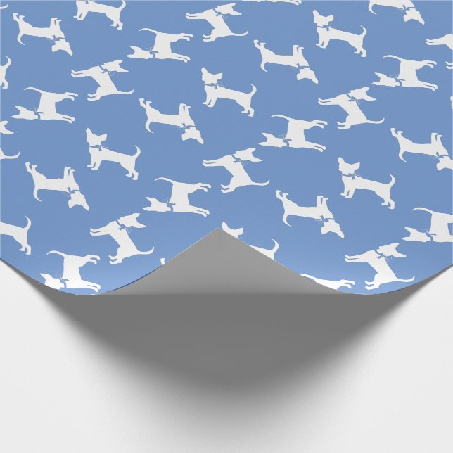 Chihuahua Dog Puppy Wrapping Paper (Corner)