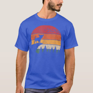 Chihuahua Dog Sunset Retro Style for Men Women T-Shirt