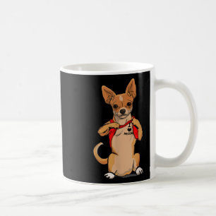 Chihuahua Dog Tattoo I Love Mom Cute Dog Mothers D Coffee Mug