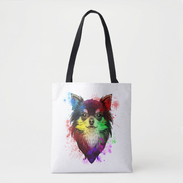 Chihuahua Dog   Tote Bag (Front)