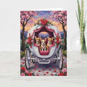 Chihuahua Dog Valentine's Day Card