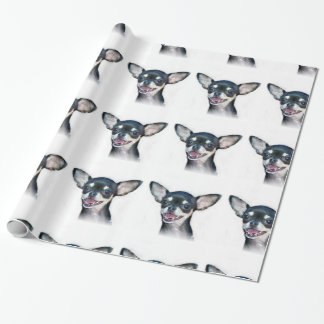 chihuahua dog wrapping paper
