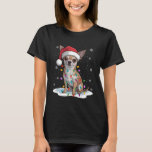 Chihuahua Dogs Christmas Lights Santa Xmas Pet Dog T-Shirt<br><div class="desc">Chihuahua Dogs Christmas Lights Santa Xmas Pet Dog Lover</div>