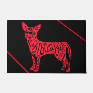 "CHIHUAHUA" DOOR MAT! DOORMAT