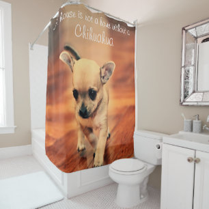 Chihuahua Douche rideau Ajouter photo