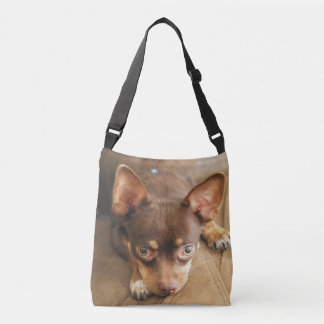 Chihuahua Eyes Crossbody Bag